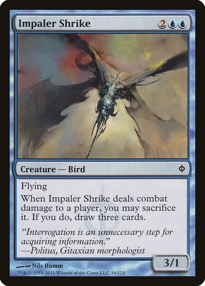 Impaler Shrike [New Phyrexia] | Webway Games
