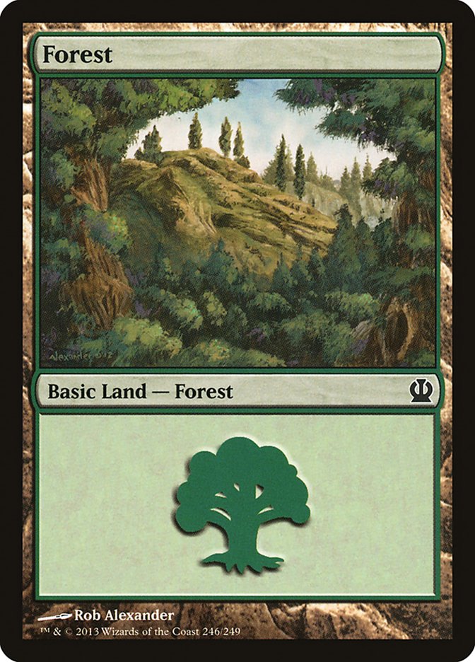 Forest (#246) [Theros] | Webway Games