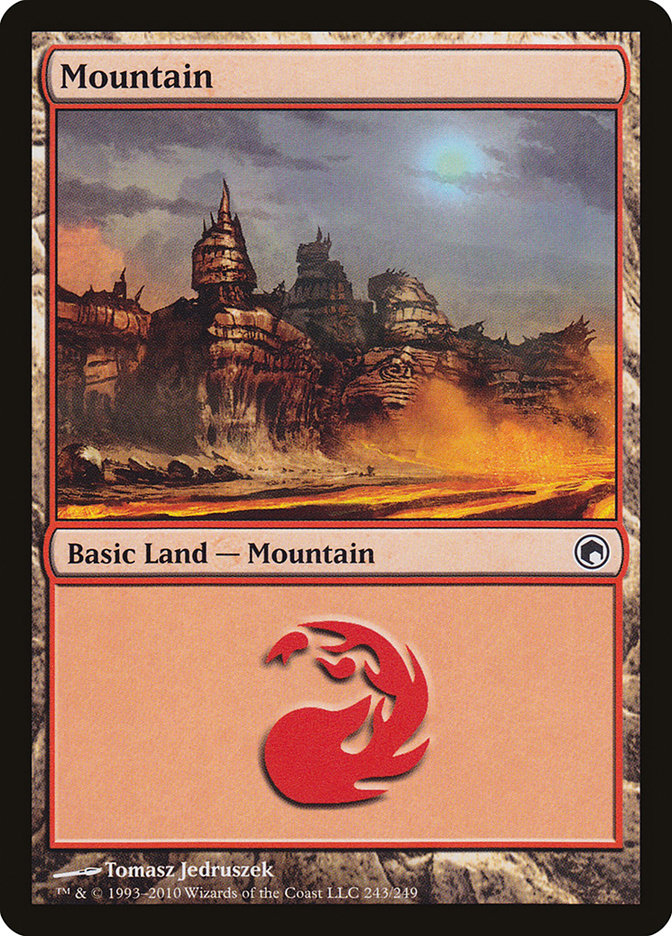 Mountain (#243) [Scars of Mirrodin] | Webway Games