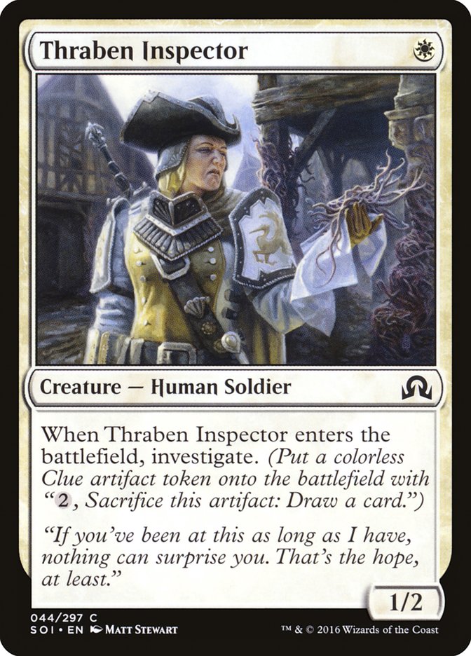 Thraben Inspector [Shadows over Innistrad] | Webway Games
