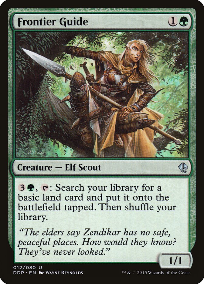 Frontier Guide [Duel Decks: Zendikar vs. Eldrazi] | Webway Games