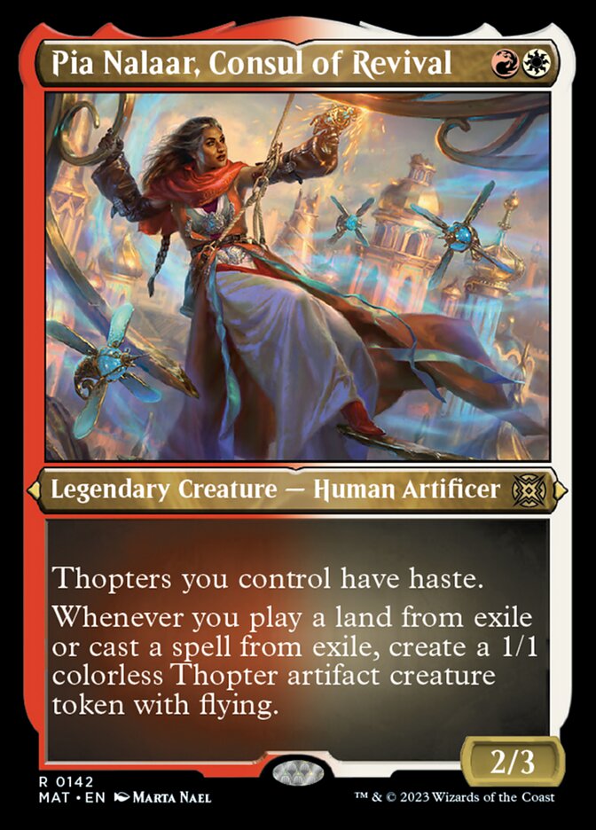 Pia Nalaar, Consul of Revival (Foil Etched) [March of the Machine: The Aftermath] | Webway Games