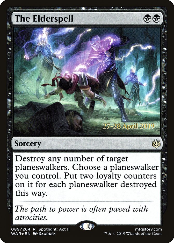 The Elderspell  [War of the Spark Prerelease Promos] | Webway Games