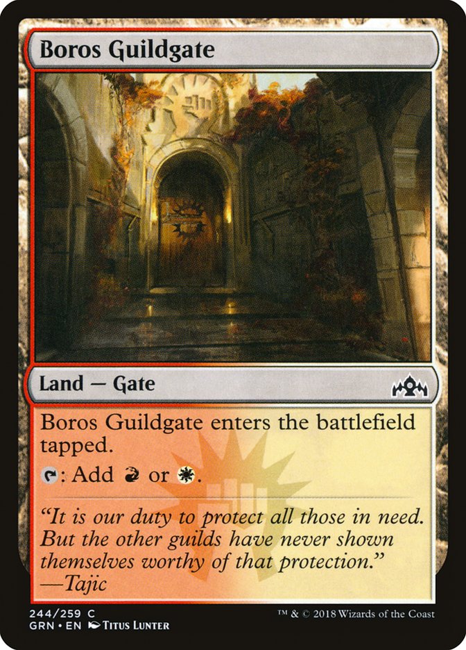Boros Guildgate (244/259) [Guilds of Ravnica] | Webway Games