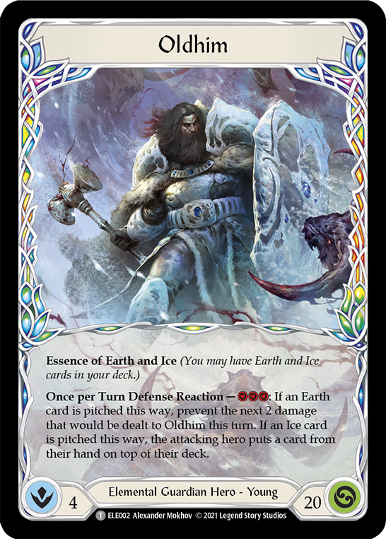 Oldhim // Frostbite [ELE111] (Tales of Aria)  1st Edition Normal | Webway Games