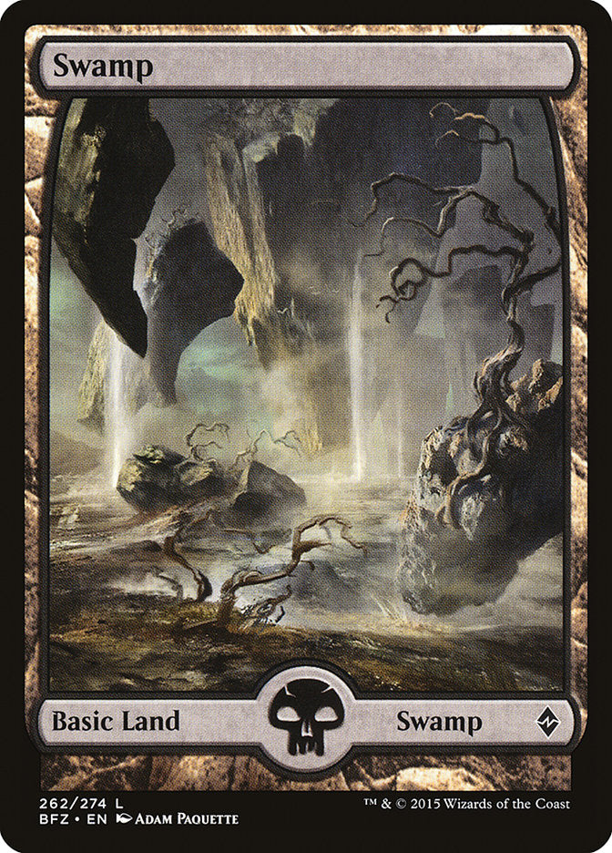 Swamp (#262) [Battle for Zendikar] | Webway Games