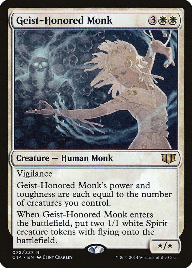 Geist-Honored Monk [Commander 2014] | Webway Games