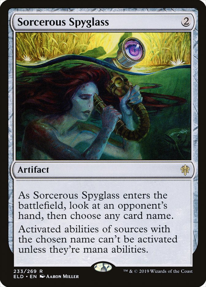 Sorcerous Spyglass [Throne of Eldraine] | Webway Games