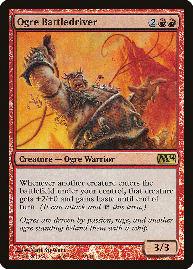 Ogre Battledriver (Duels of the Planeswalkers Promos) [Duels of the Planeswalkers Promos 2013] | Webway Games