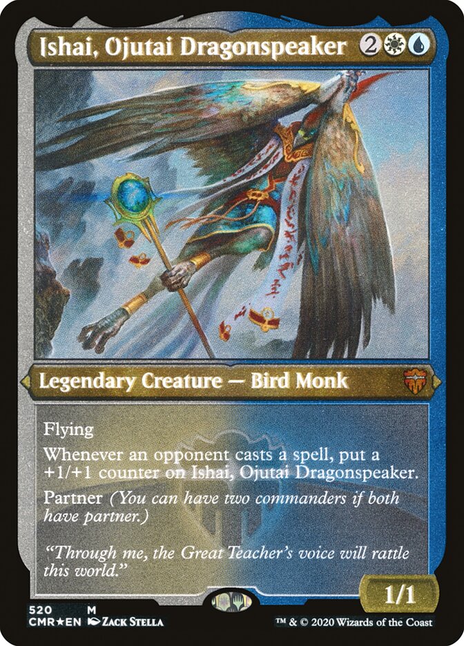 Ishai, Ojutai Dragonspeaker [Commander Legends Etched] | Webway Games