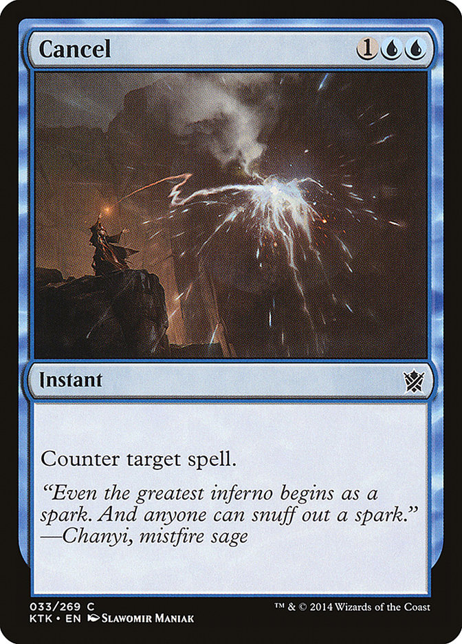 Cancel [Khans of Tarkir] | Webway Games