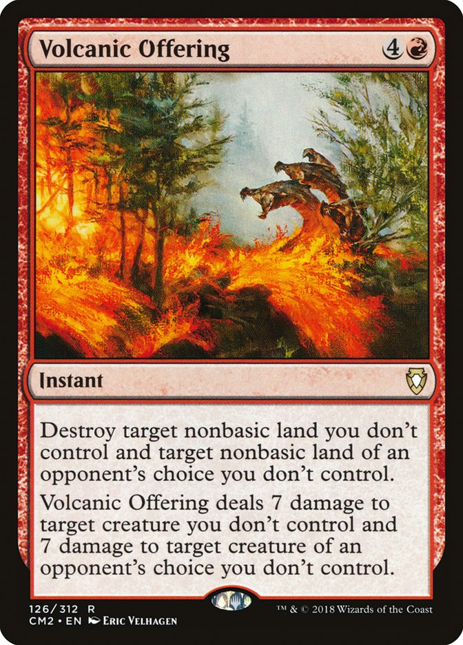 Volcanic Offering [Commander Anthology Volume II] | Webway Games