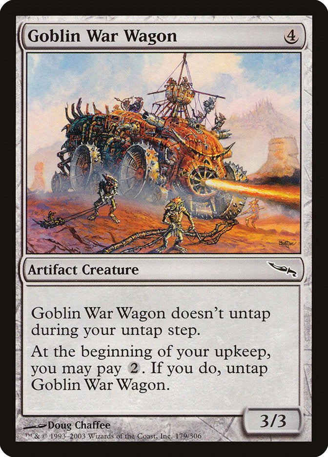Goblin War Wagon [Mirrodin] | Webway Games