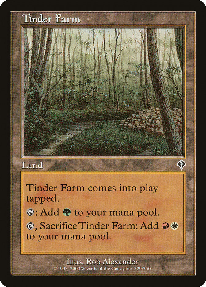 Tinder Farm [Invasion] | Webway Games
