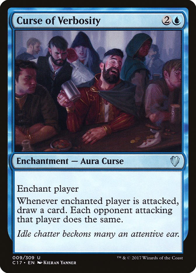 Curse of Verbosity [Commander 2017] | Webway Games
