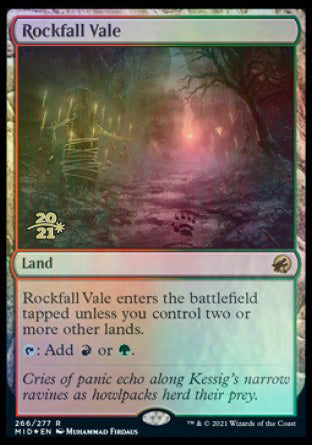 Rockfall Vale [Innistrad: Midnight Hunt Prerelease Promos] | Webway Games