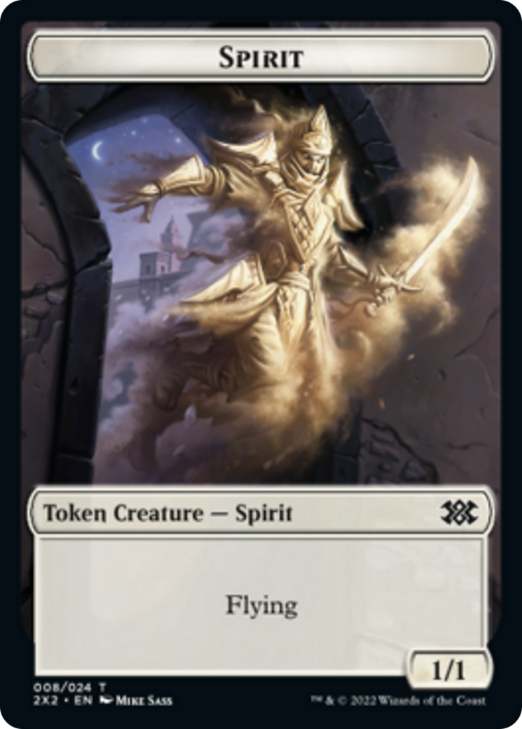 Boar // Spirit Double-sided Token [Double Masters 2022 Tokens] | Webway Games