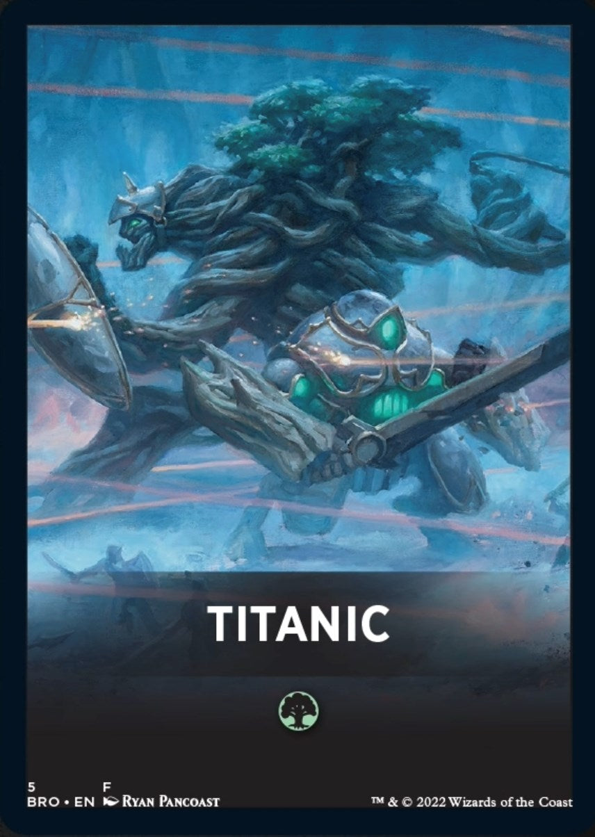 Titanic Theme Card [The Brothers' War Tokens] | Webway Games