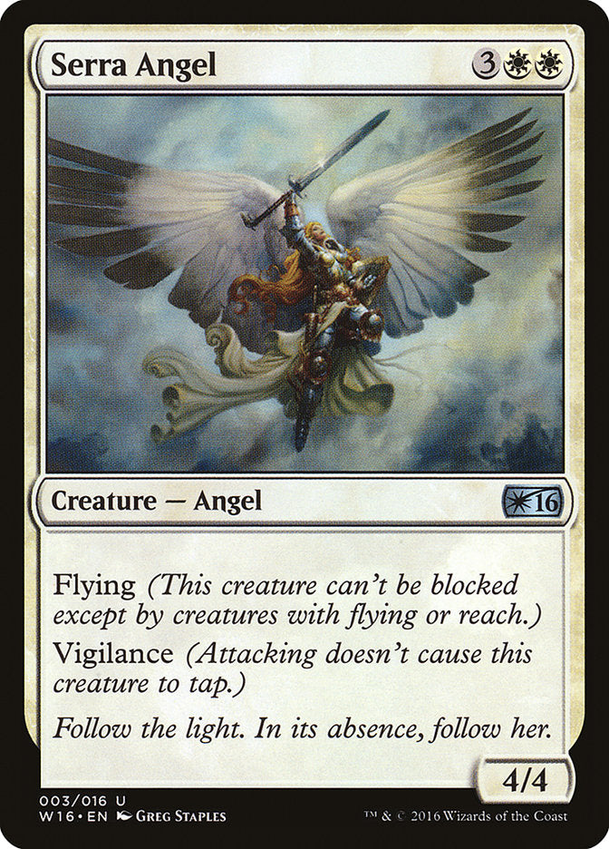 Serra Angel [Welcome Deck 2016] | Webway Games