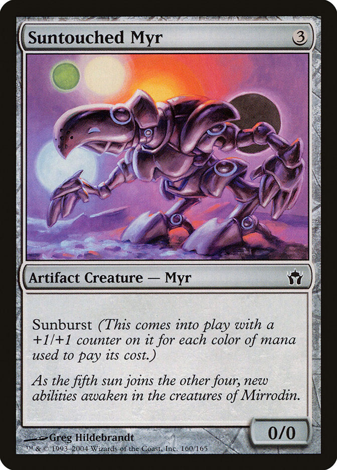 Suntouched Myr [Fifth Dawn] | Webway Games