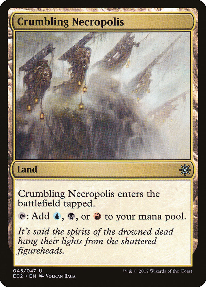 Crumbling Necropolis [Explorers of Ixalan] | Webway Games