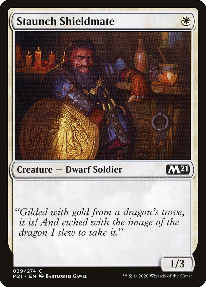Staunch Shieldmate [Core Set 2021] | Webway Games