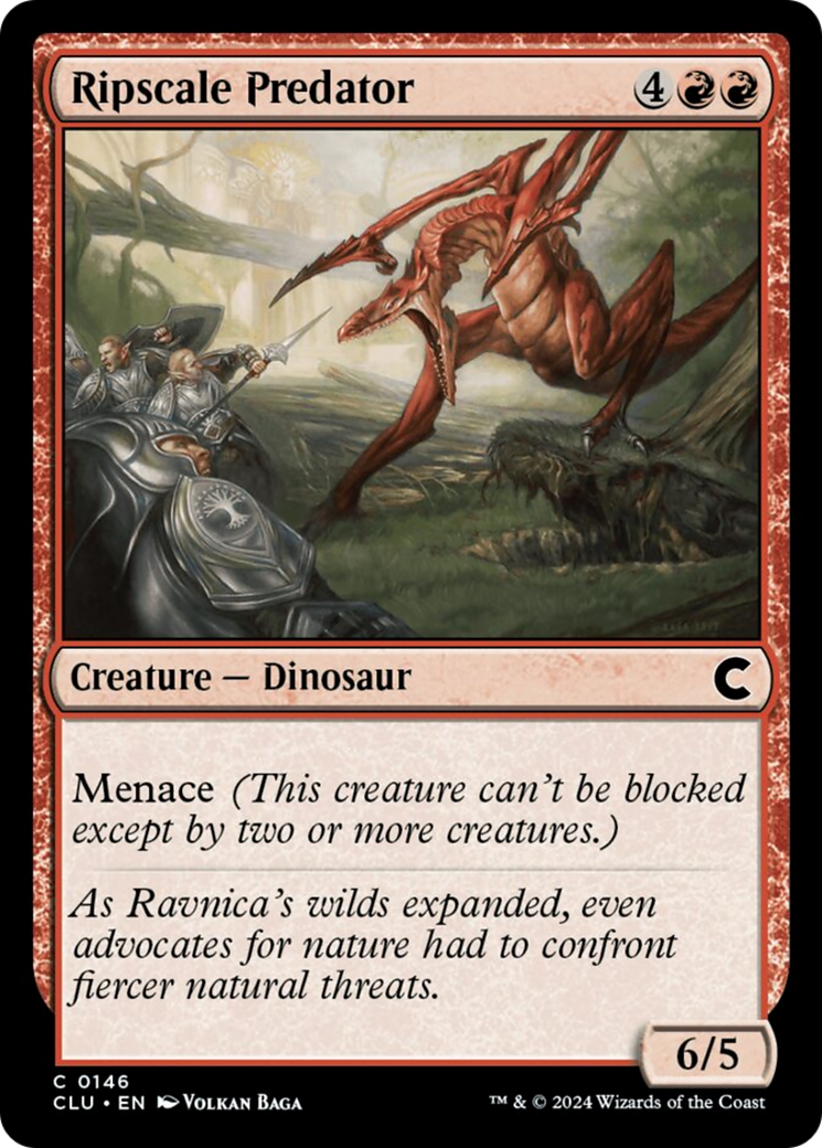 Ripscale Predator [Ravnica: Clue Edition] | Webway Games