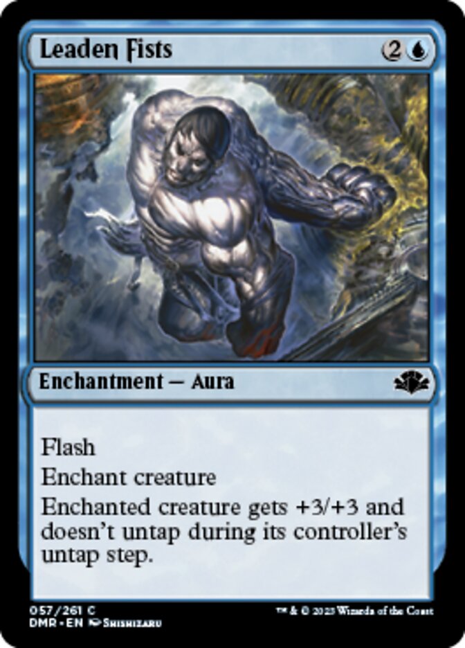 Leaden Fists [Dominaria Remastered] | Webway Games