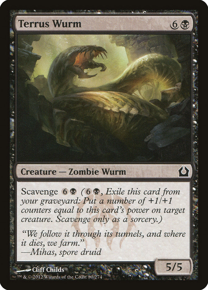 Terrus Wurm [Return to Ravnica] | Webway Games