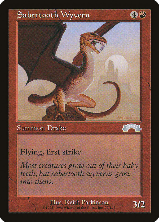 Sabertooth Wyvern [Exodus] | Webway Games