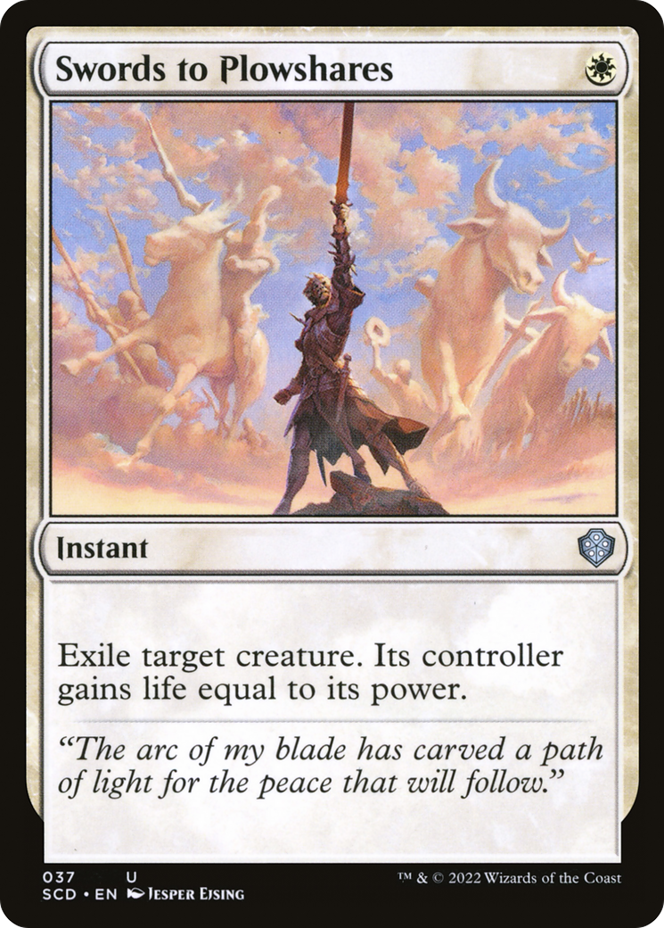 Swords to Plowshares [Starter Commander Decks] | Webway Games