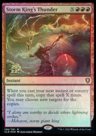 Storm King's Thunder [Commander Legends: Battle for Baldur's Gate Prerelease Promos] | Webway Games