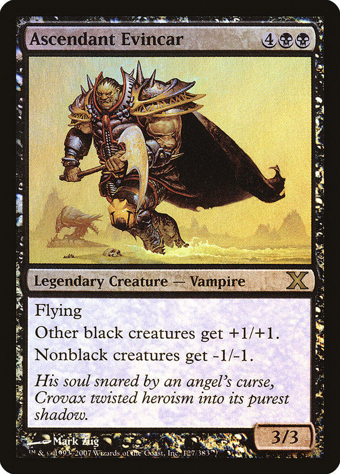 Ascendant Evincar (Premium Foil) [Tenth Edition] | Webway Games