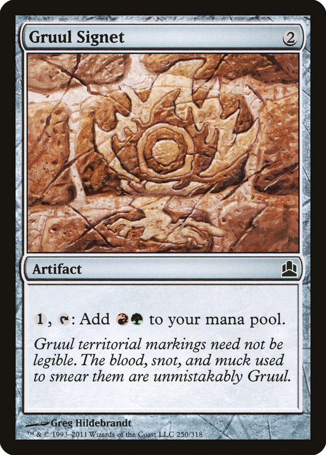 Gruul Signet [Commander 2011] | Webway Games