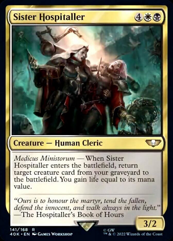 Sister Hospitaller [Universes Beyond: Warhammer 40,000] | Webway Games