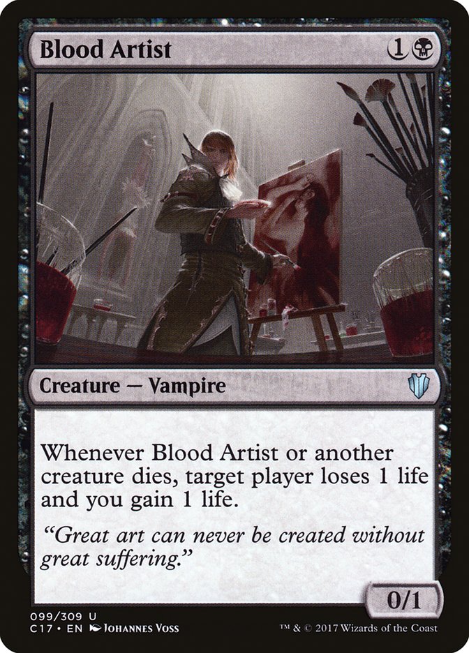 Blood Artist [Commander 2017] | Webway Games