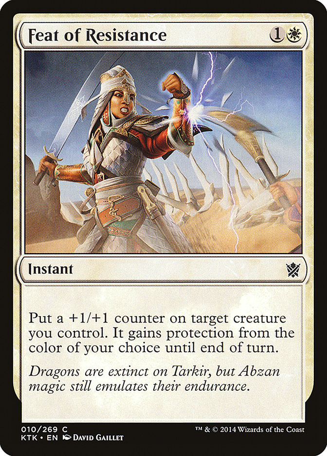 Feat of Resistance [Khans of Tarkir] | Webway Games