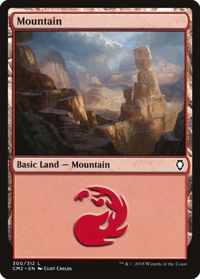Mountain (#300) [Commander Anthology Volume II] | Webway Games