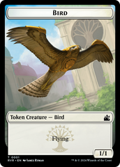 Bird // Voja Double-Sided Token [Ravnica Remastered Tokens] | Webway Games