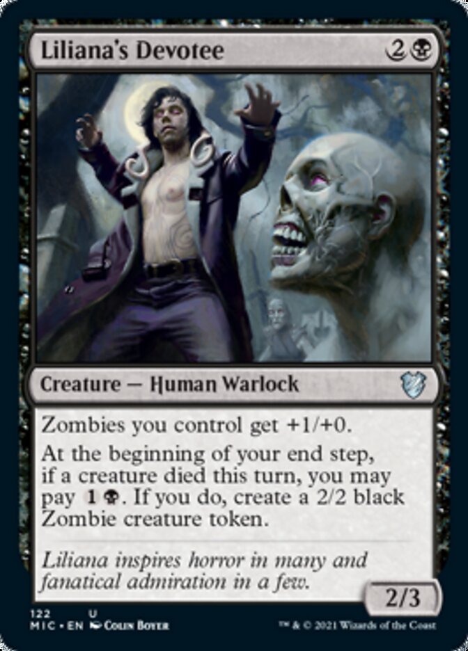 Liliana's Devotee [Innistrad: Midnight Hunt Commander] | Webway Games