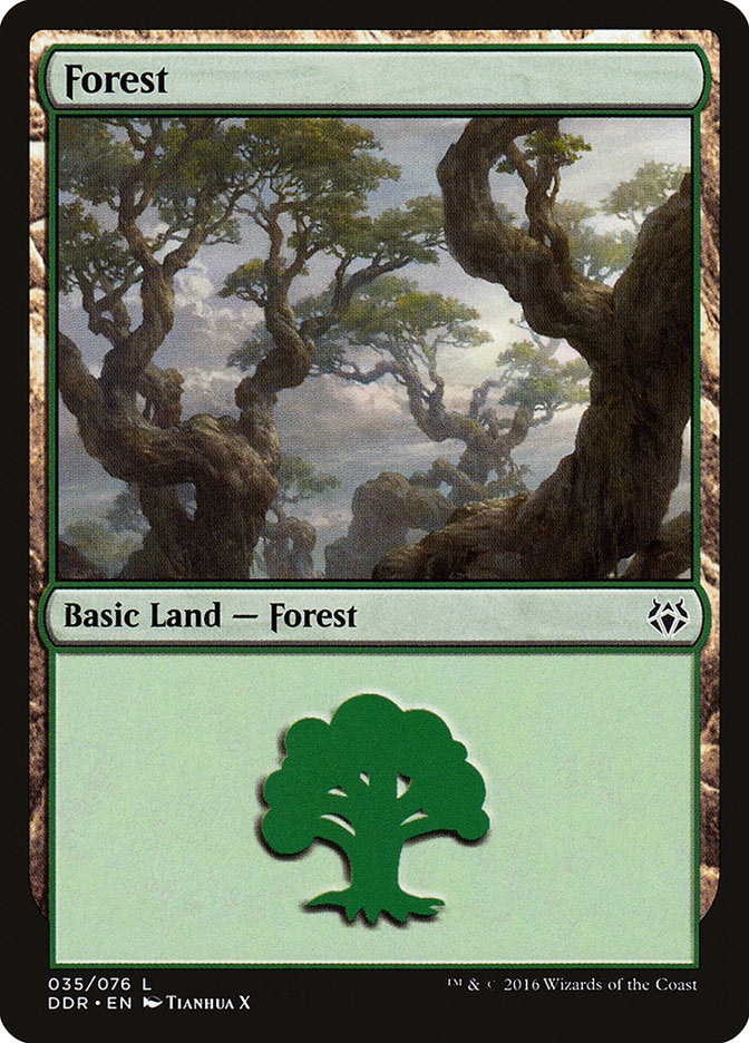 Forest (#35) [Duel Decks: Nissa vs. Ob Nixilis] | Webway Games