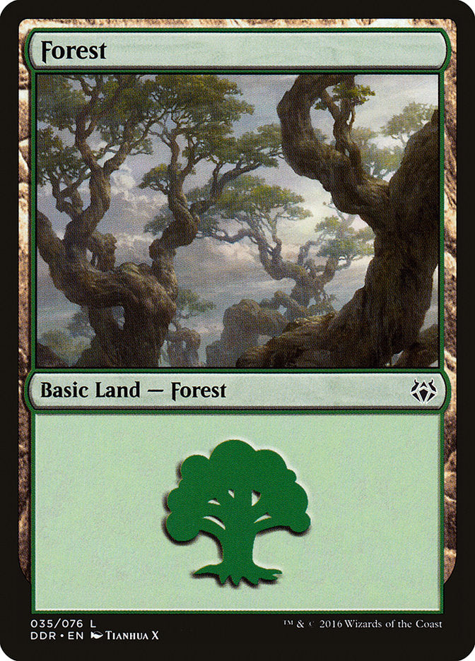 Forest (#35) [Duel Decks: Nissa vs. Ob Nixilis]