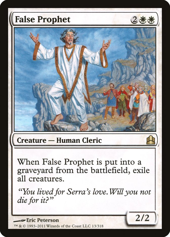 False Prophet [Commander 2011] | Webway Games