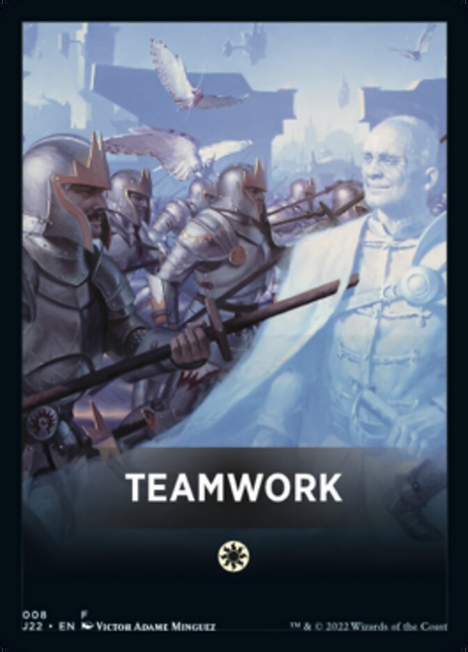Teamwork Theme Card [Jumpstart 2022 Front Cards] | Webway Games