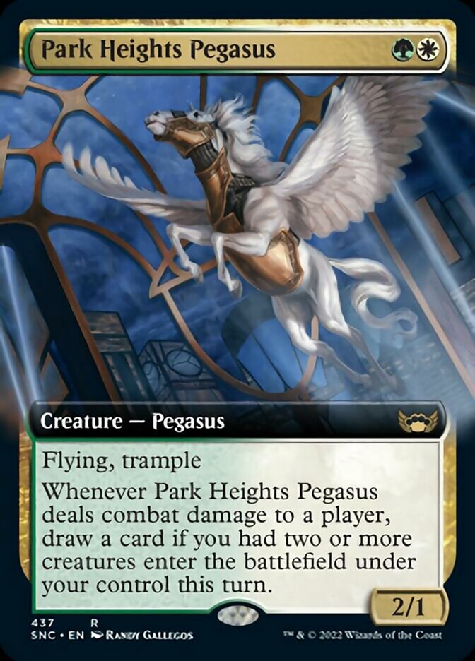 Park Heights Pegasus (Extended Art) [Streets of New Capenna] | Webway Games