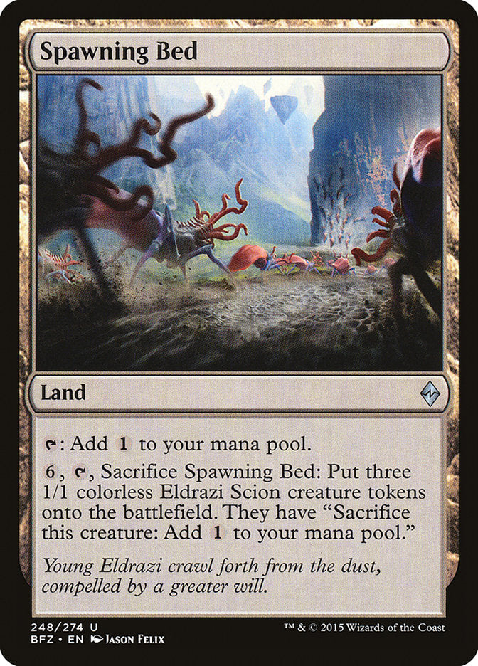 Spawning Bed [Battle for Zendikar] | Webway Games