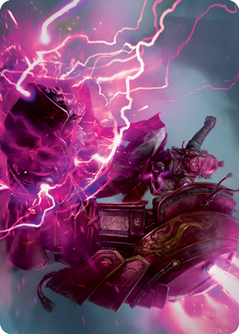 Voltage Surge Art Card [Kamigawa: Neon Dynasty Art Series] | Webway Games