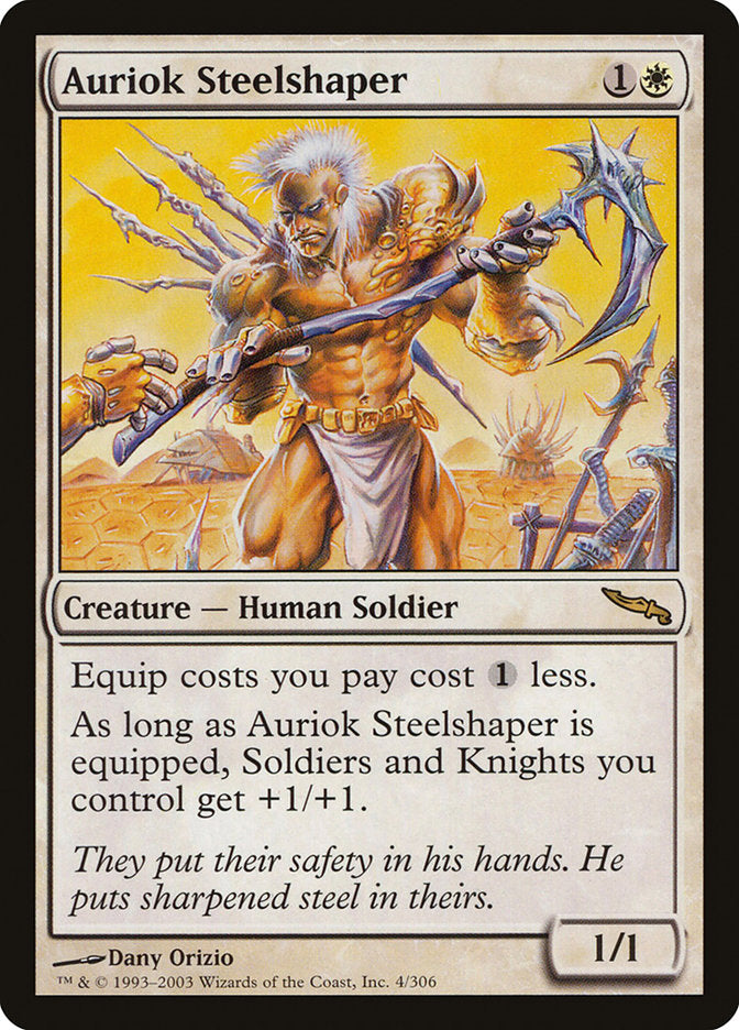 Auriok Steelshaper [Mirrodin] | Webway Games