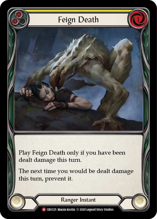 Feign Death [CRU125] 1st Edition Normal | Webway Games