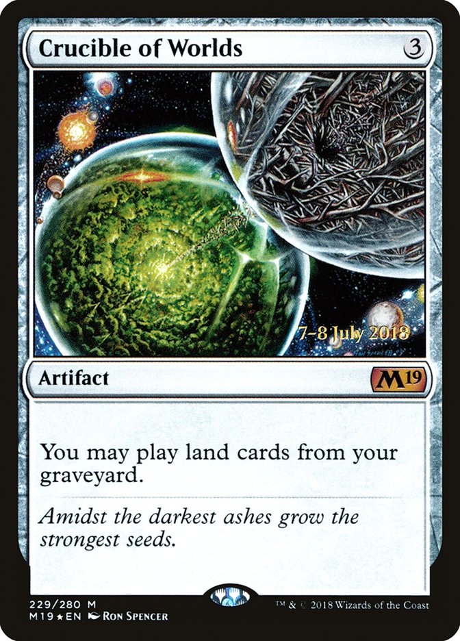 Crucible of Worlds  (Prerelease) [Core Set 2019 Prerelease Promos] | Webway Games